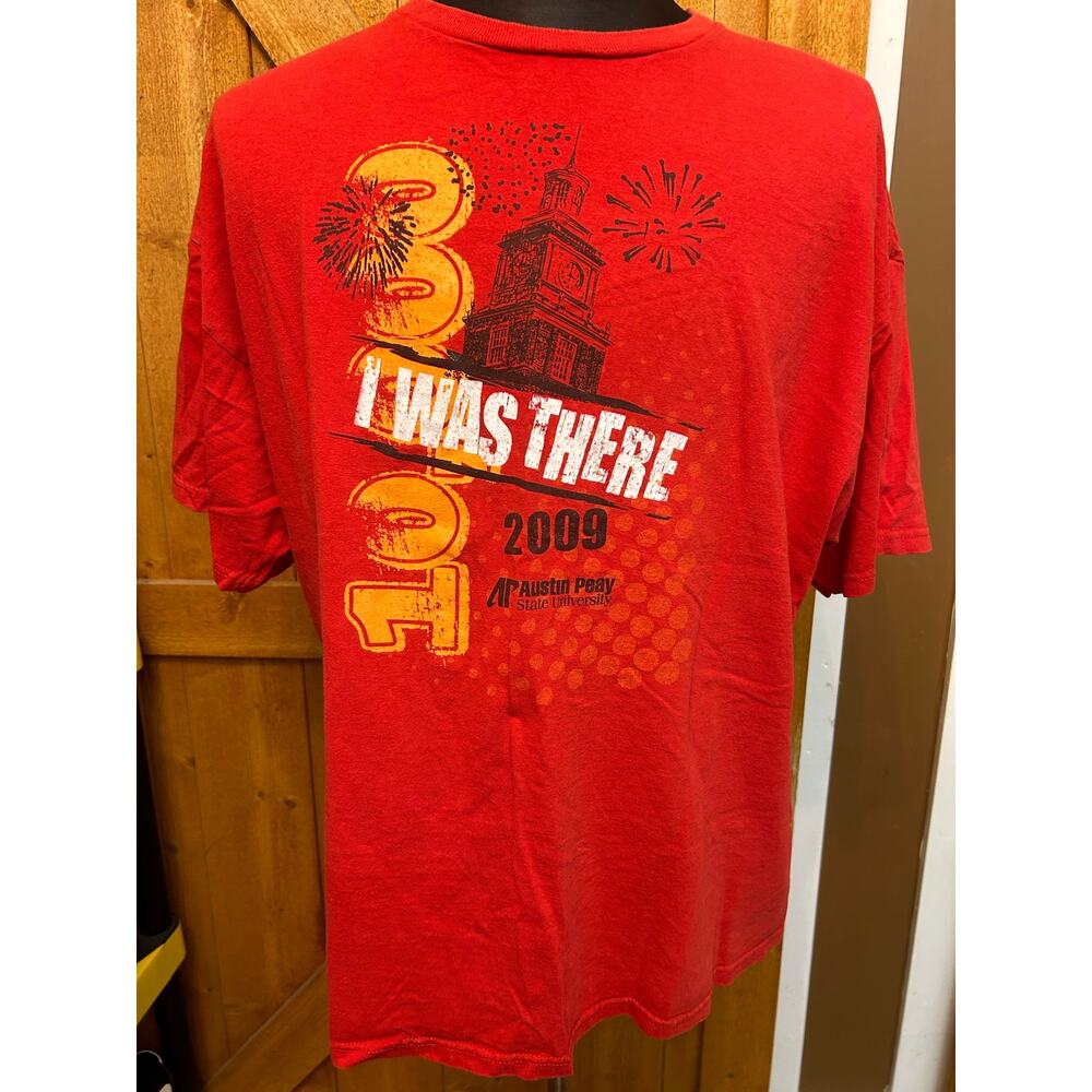 Austin Peay State University 2009 Adult 2XL T Shirt Tee GUC